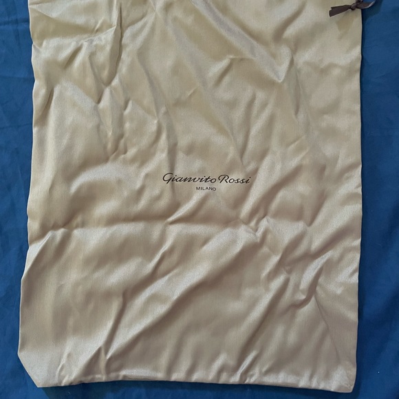 Gianvito Rossi Gold Wedges - Picture 9 of 11